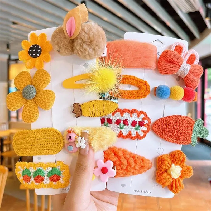 Cute hairpin Cartoon rabbit-shaped baby hairpin