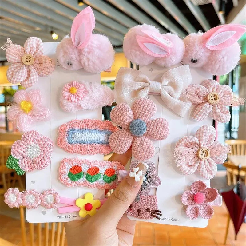 Cute hairpin Cartoon rabbit-shaped baby hairpin