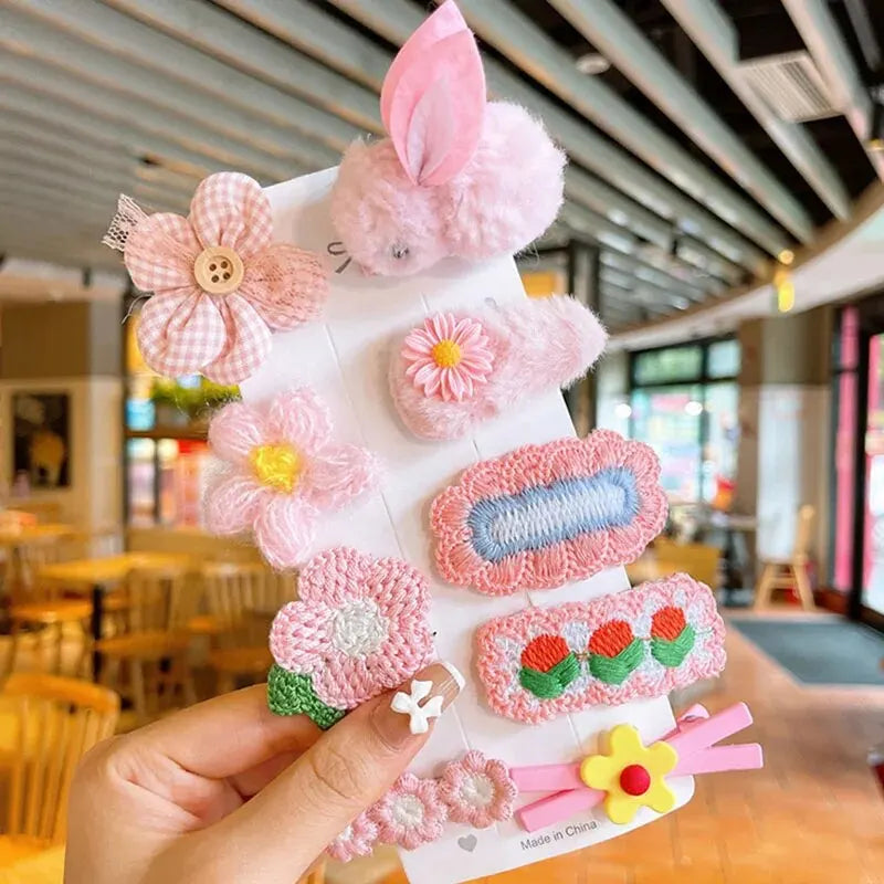 Cute hairpin Cartoon rabbit-shaped baby hairpin