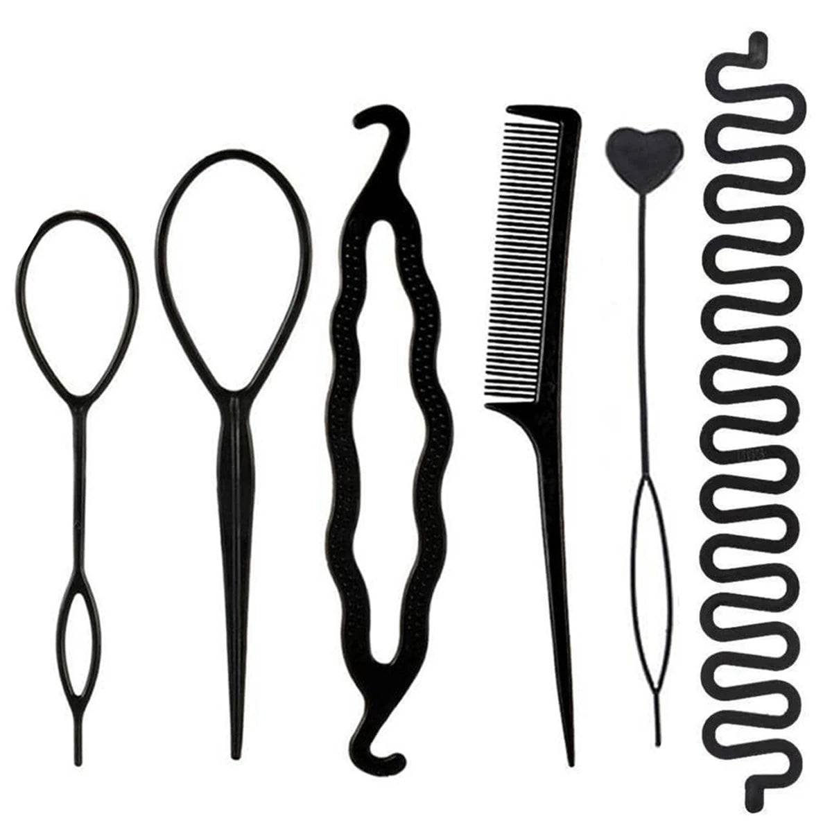 Lazy Bun Maker & French Braid Styling Accessories for Women