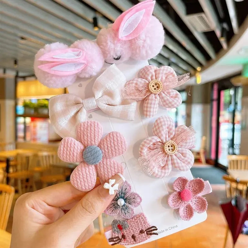 Cute hairpin Cartoon rabbit-shaped baby hairpin