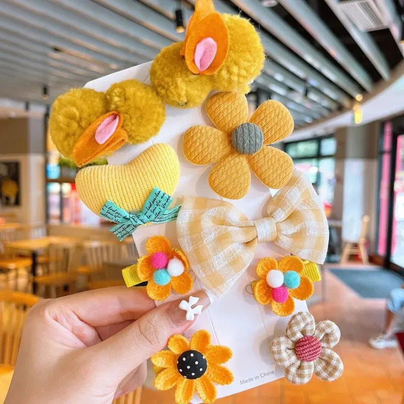 Cute hairpin Cartoon rabbit-shaped baby hairpin