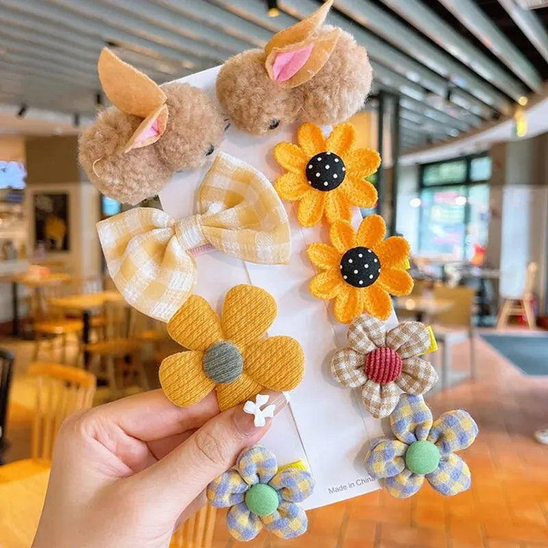 Cute hairpin Cartoon rabbit-shaped baby hairpin